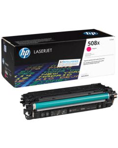 HP 508X оригинален, за HP Color LaserJet Enterprise M553, 9500 копия, магента