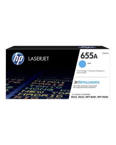 HP 655A original LaserJet Toner cartridge CF451 Cyan