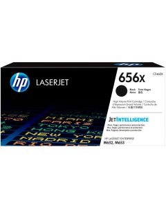 HP 656X LaserJet оригинална касета, капацитет до 27000 страници, Черен