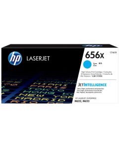 HP 656X original LaserJet Toner cartridge CF460X Cyan High Yield
