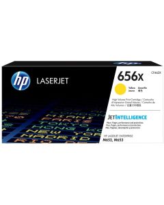 HP 656X original LaserJet Toner cartridge CF462X Yellow High Yield