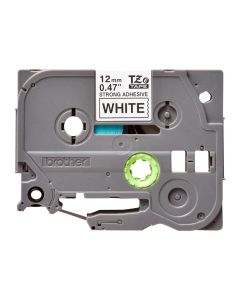 BROTHER P-Touch TZE-S231 black on white 12mm extra gluey