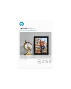 HP original Q5456A Advanced glossy photo paper, 250g-m2 A4, 25 sheets 1-pack
