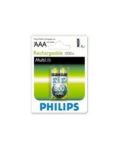 Philips Rechargeable battery LR03 AAA, 800 mAh