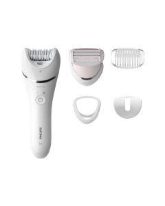 PHILIPS Epilator series 8000 wet&dry legs and body 5 attachments