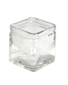 Creativ Company Свещници за декорация, стъклени, 8h cm, 12 броя