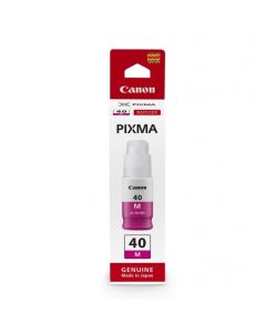 Оригинално мастило за принтер Canon GI-40M, 7700 страници-5%, Magenta