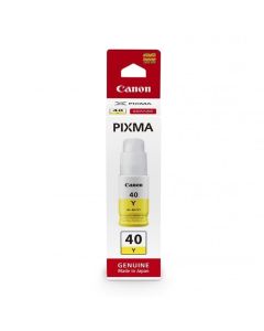Оригинално мастило за принтер Canon GI-40Y, 7700 страници-5%, Yellow