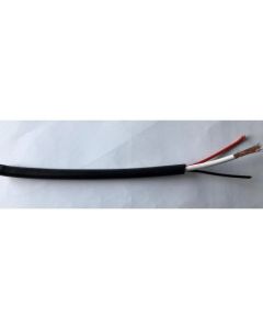 Микрокоаксиален кабел RG59 + 2x0,75mm Черен 200м