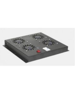Вентилаторен блок за 19" RACK - 4 вентилатора + термостат