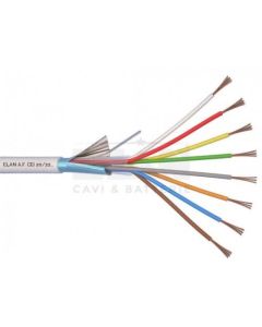 ELAN Алармен кабел 8x0,22mm Cu екраниран, 100 метра
