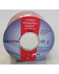 Пожарен J-Y(St)Y 2x0.50mm CU, 100 м.