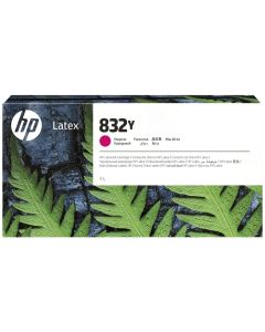 HP 832Y 1L Magenta Latex Ink Cartridge