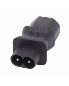 LINDY LNY-30451 :: Захранващ адаптер, IEC C8-C13, M-F