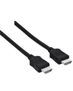 Кабел HAMA 205000, HDMI мъжко - HDMI мъжко, 10Gbit-s, 1080p, 1.5 м, Екраниран, Черен