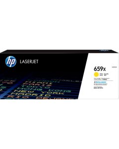 HP 659X High Yield Yellow Original LaserJet Toner Cartridge