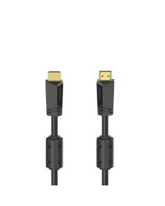 Кабел HAMA  HDMI М-М, 4K, 18GB-s,10 м, позл. кон.
