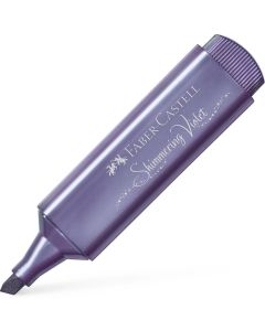 Faber-Castell Текст маркер 1546, металик, лилав