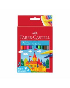 Faber-Castell Флумастери Замък, 24 цвята