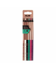Milan Цветни моливи Copper, 3.5 mm, 6 цвята