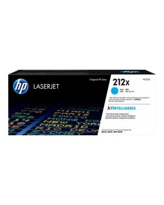HP 212X, оригинален, за HP Color LaserJet Enterprise series, 10000 копия, циан
