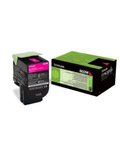 LEXMARK 802HM toner cartridge magenta high capacity 3.000 pages 1-pack return program