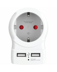 Skross контакт с 2 x USB порта