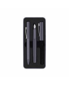Faber-Castell Писалка и химикалка Grip 2010, M, наситеносиви