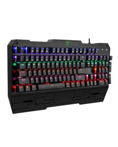 Механична геймърска клавиатура Redragon T-Dagger Battleship Rainbow T-TGK301
