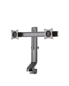 Neomounts Flat Screen Desk Mount (clamp-grommet) for 2 Screens