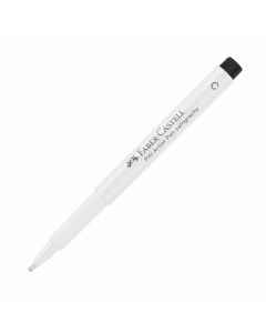 Faber-Castell Маркер Pitt Artist, със скосен връх, бял