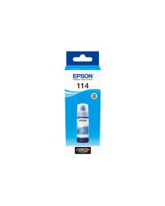 EPSON 1LB 114 EcoTank Cyan ink bottle