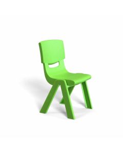 Детски стол RFG Chico, пластмасов, с облегалка, 41 х 35 х 62 cm, зелен