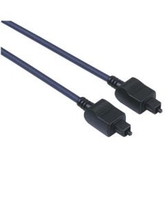 Оптичен кабел HAMA 205131, ODT Toslink plug - ODT Toslink plug, 1.5 m, Черен
