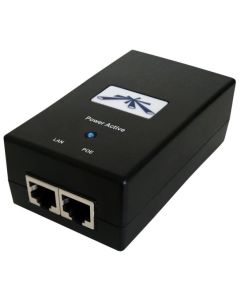 UBIQUITI PoE Injector, 48VDC, 24W