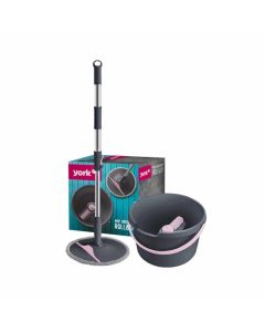 Комплект за почистване York Roll&Up - моп с дръжка и кофа, 5 l