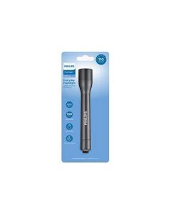 PHILIPS Flashlight LED IPX4 100M beam distance 2AA batteries included