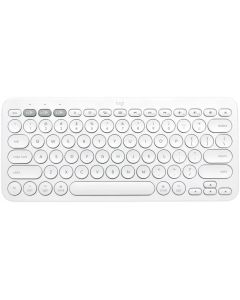 Безжична клавиатура Logitech K380, бяла