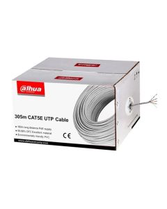 CABLE UTP Cat. 5e 305m, Dahua PFM920I-5EUN, White