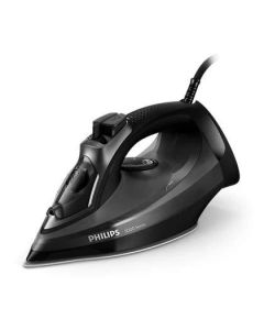 PHILIPS Steam iron Series 5000 45g-min 200g steam boost SteamGlide Plus 2600 W black