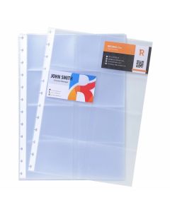 Exacompta Джоб за визитки, A4, 10 броя, за 160 визитки
