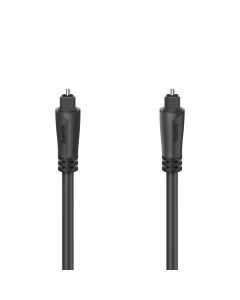 Аудио оптичен кабел Hama ODT plug (Toslink), 1.5 m, Черен