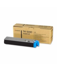 Оригинална тонер касета Kyocera TK520, 4000 страници-5%, Cyan