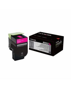 Съвместима тонер касета Office 1 Lexmark 80C2HM0, CX410-CX510, 3000 страници-5%, Magenta