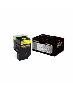 Съвместима тонер касета Office 1 Lexmark 80C2HY0, CX410-CX510, 3000 страници-5%, Yellow