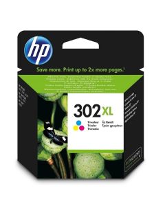 HP 302XL original Ink cartridge F6U67AE UUS Tri-color