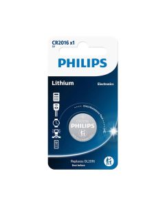 PHILIPS battery CR2016 3V