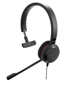 JABRA EVOLVE 30 II Mono UC, Over-Ear, 1.2m кабел, USB, Черни
