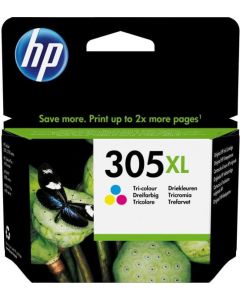 HP 305XL High Yield Tri-color Original Ink Cartridge