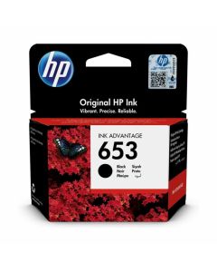 HP 653 Black Original Ink Advantage Cartridge